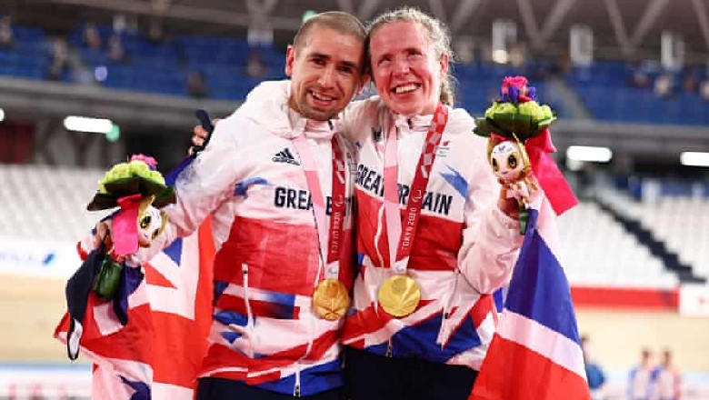 Hai vợ chồng người Anh mang về cú đúp HCV ở Paralympic - Ảnh 1