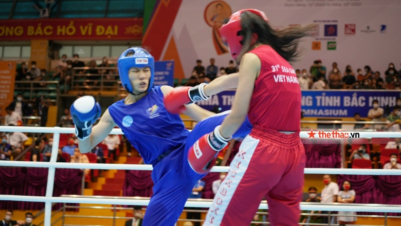 Hằng Nga bảo vệ thành công HCV SEA Games môn Kickboxing - Ảnh 3