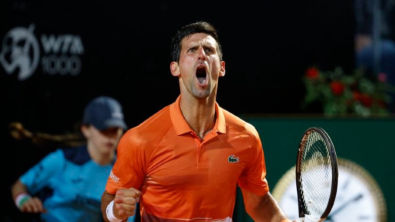 Djokovic thắng trận thứ 1000, vào chung kết Rome Masters 2022 - Ảnh 1