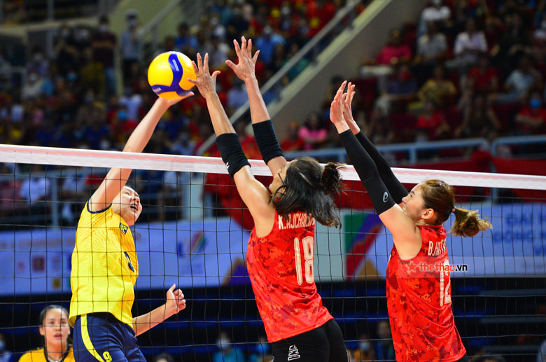 Tuyển bóng chuyền nữ Việt Nam thêm một lần lỡ hẹn tại SEA Games 31 - Ảnh 4