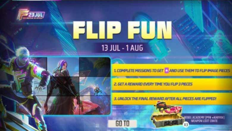 Cơ hội nhận được các phần thưởng miễn phí từ sự kiện Free Fire Flip Fun  - Ảnh 2