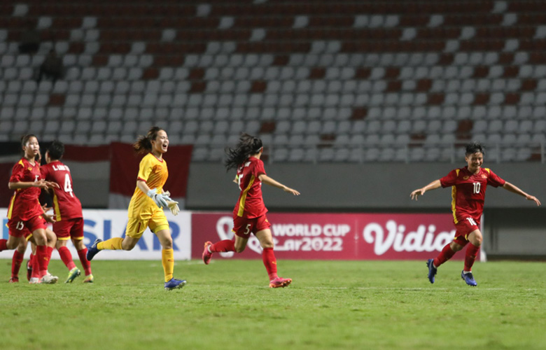 Kết quả U18 nữ Việt Nam vs Indonesia: Ngược dòng đánh bại chủ nhà - Ảnh 1