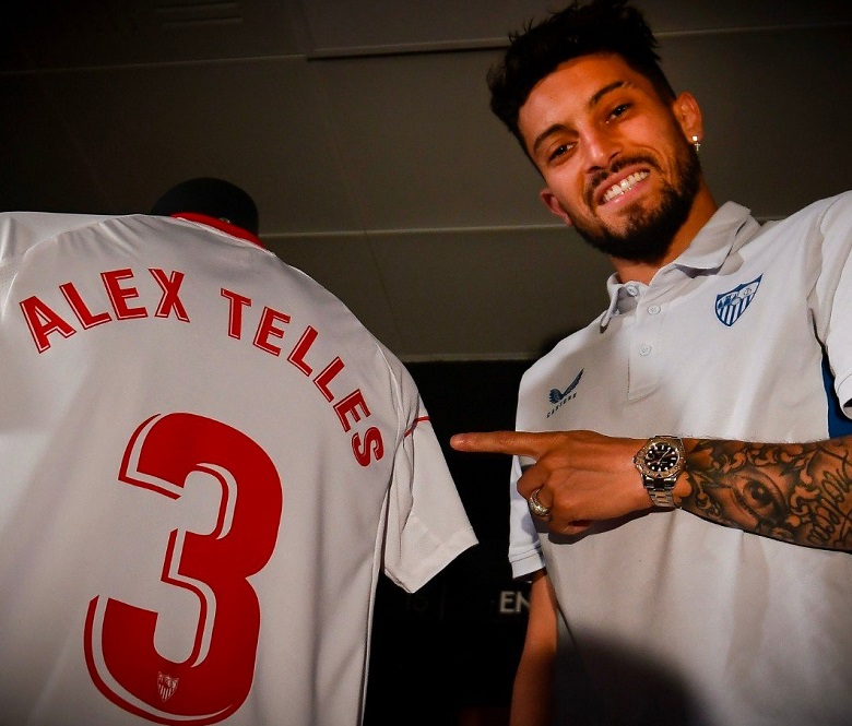 MU chính thức cho Sevilla mượn Alex Telles - Ảnh 1