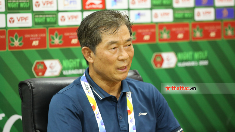 HLV Bae Ji Won: Viettel đã tập sút penalty nhưng vẫn không thắng Bình Định - Ảnh 1
