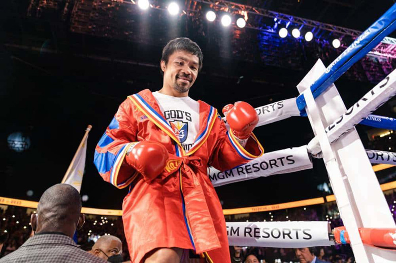 Manny Pacquiao tái xuất, so tài với võ sĩ bất bại Jaber Zayani - Ảnh 1