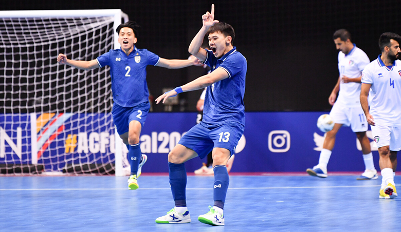 Thái Lan hòa kịch tính đội xếp sau 22 bậc tại giải Futsal châu Á - Ảnh 1