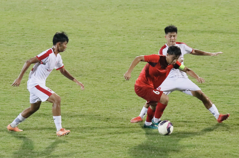 U17 Việt Nam thắng U19 Viettel 4-1 trước thềm vòng loại châu Á - Ảnh 2