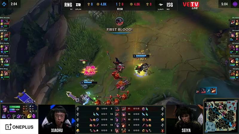 Update CKTG 2022: RNG đè bẹp ISG trong ngày Teemo xuất hiện tại CKTG - Ảnh 2