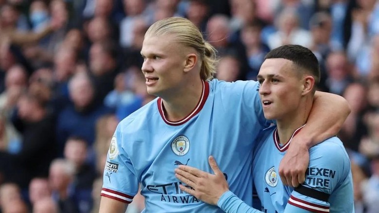 Haaland sánh ngang Messi và Mbappe, nhận điểm 10 từ L'Equipe - Ảnh 1