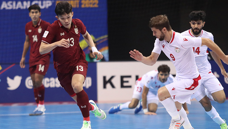 Kết quả Futsal Thái Lan vs Tajikistan: Đại diện Đông Nam Á duy nhất vào bán kết - Ảnh 1