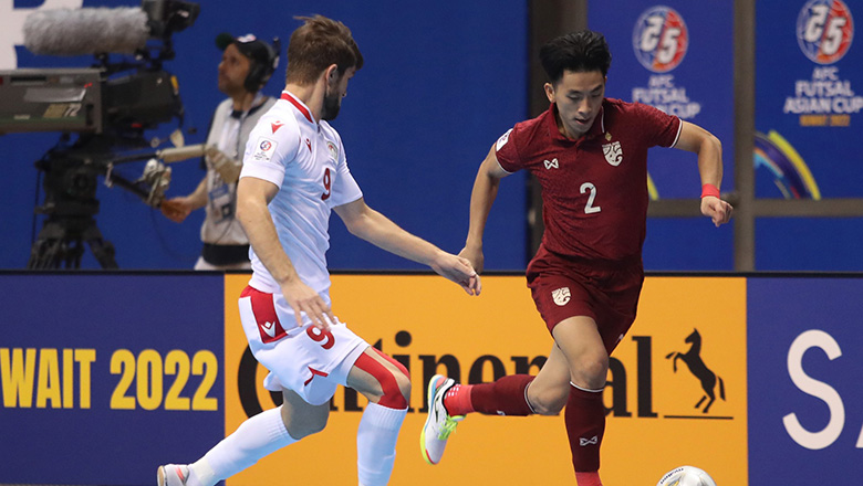 Kết quả Futsal Thái Lan vs Tajikistan: Đại diện Đông Nam Á duy nhất vào bán kết - Ảnh 2