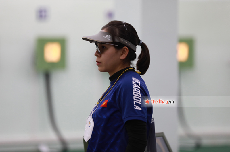 Xạ thủ Trịnh Thu Vinh tuột vé tranh suất dự Olympic ở giải bắn súng thế giới - Ảnh 2