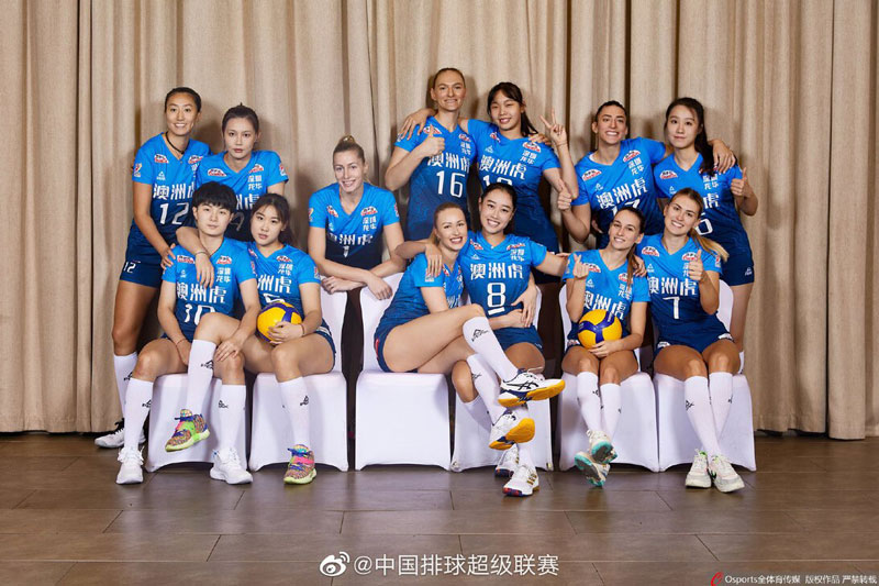 Đội bóng chuyền nữ gây tranh cãi vì dùng toàn ngoại binh ở giải VĐQG Trung Quốc - Ảnh 2