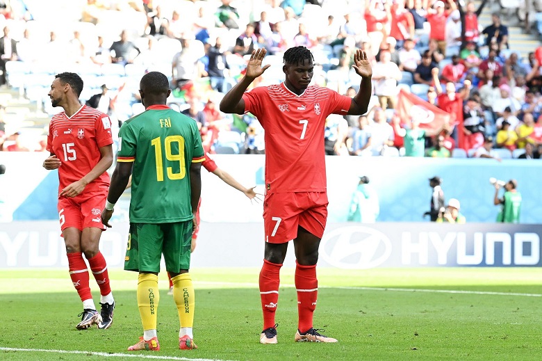 Kết quả bóng đá Thụy Sĩ vs Cameroon - Ảnh 1