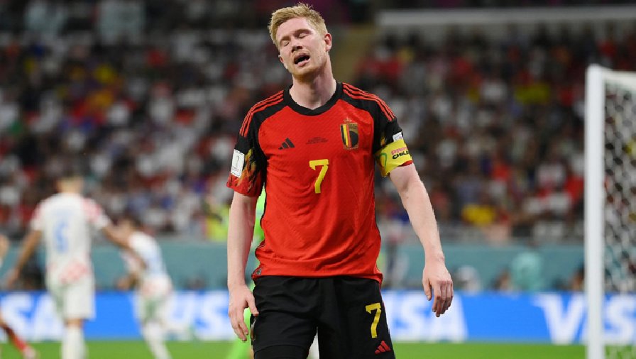 ĐT Bỉ bị loại khỏi World Cup 2022 từ vòng bảng: Lời cáo chung của ‘thế hệ vàng’