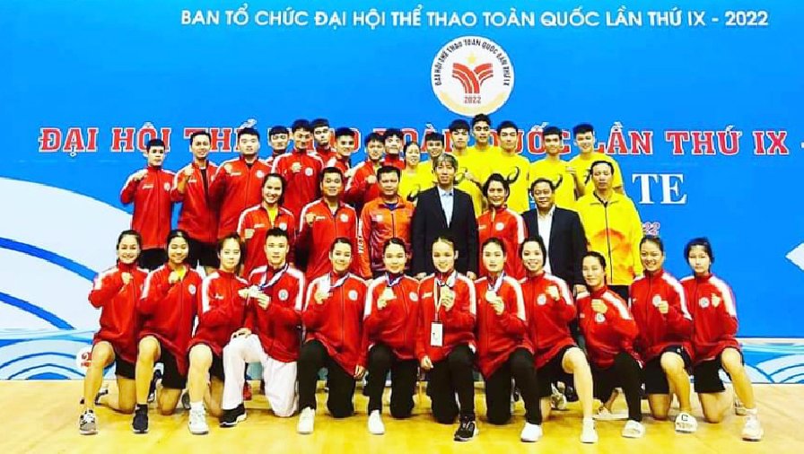 Hà Nội đứng nhất toàn đoàn môn Karate Đại hội Thể thao Toàn quốc 2022
