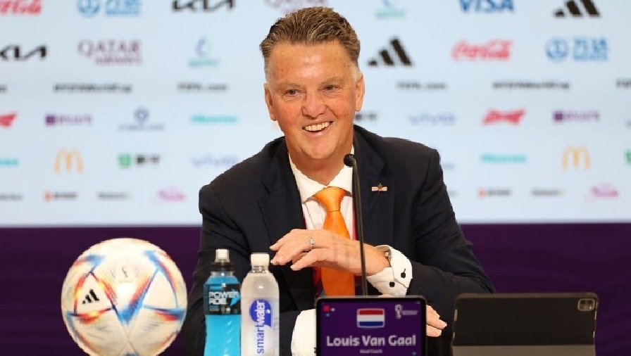 Hà Lan bất bại tại World Cup dưới thời Louis Van Gaal