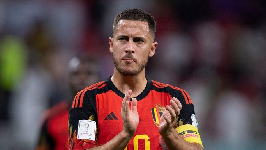 Eden Hazard chính thức từ giã đội tuyển Bỉ