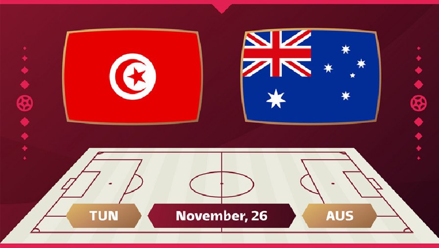 Thành tích, lịch sử đối đầu Tunisia vs Australia, 17h00 ngày 26/11