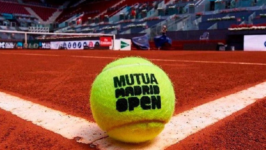 Xem trực tiếp tennis Madrid Open 2022 ở đâu, trên kênh nào?