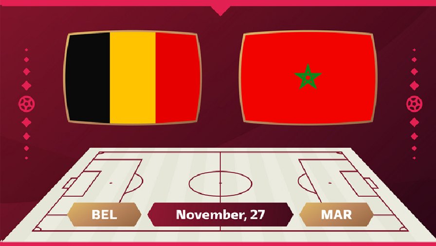 Thành tích, lịch sử đối đầu Bỉ vs Maroc, 20h00 ngày 27/11