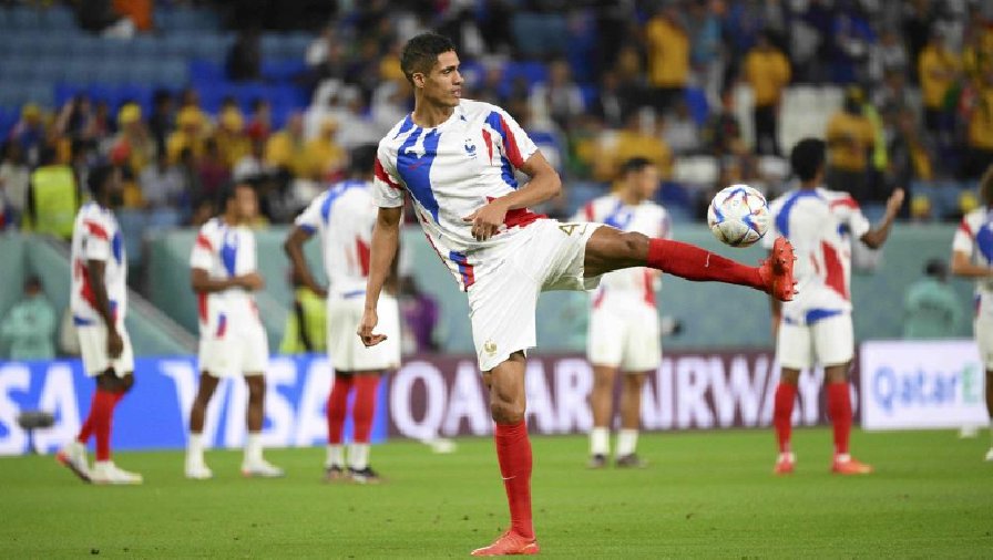 Varane sung sức, đủ khả năng tiếp tục đá chính với Tunisia