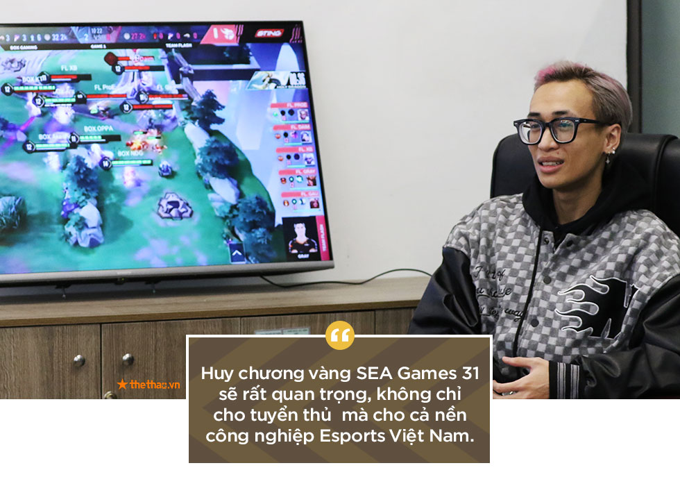 Huy Popper: Không chỉ Liên Quân, HCV SEA Games 31 sẽ là đòn bẩy cho cả nền Esports Việt Nam